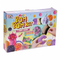 Kit de realizat pompoane, 13 piese, multicolor, R06-0067-A